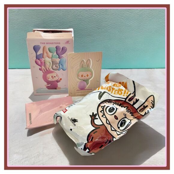 The Monsters Lazy Yoga Series Figurine - Zone Out - Picture 4 of 11